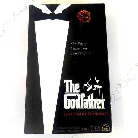 The Godfather Last Family Standing Board Game Complete Spin Master 2022 - Picture 9 of 10